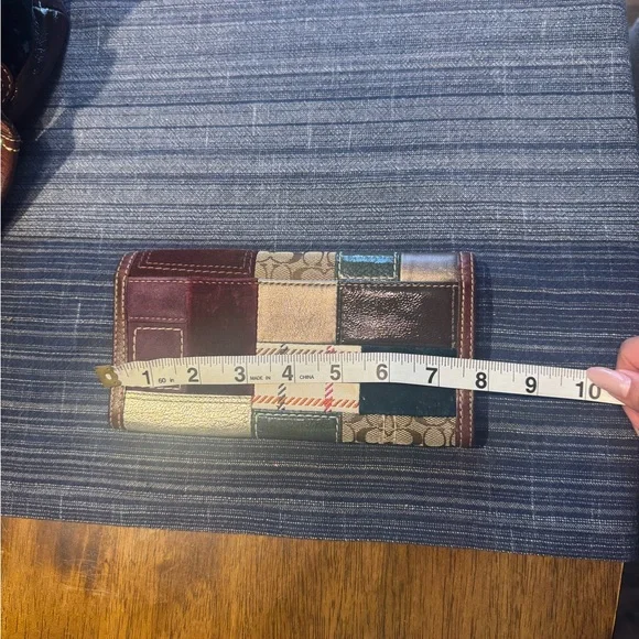 Coach Multicolor Patchwork Shoulder Bag and Wallet - Picture 7 of 9